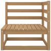 vidaXL Garden Lounge Set Honey brown Solid pine wood Medium Stackable
