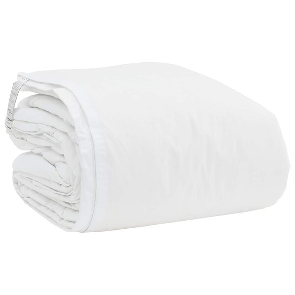 vidaXL Duvet Set with Pillow 3 pcs White Down Feather