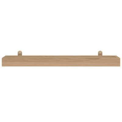 vidaXL Wall Shelves 2 pcs 35.4"x5.9"x2.4" Solid Wood Teak