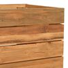 vidaXL Raised Bed Varies with each piece Recycled teak wood, steel