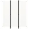 vidaXL 3-Panel Room Divider White 59.1"x70.9"