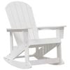 vidaXL Garden Lounge Set 3 pcs White HDPE