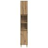vidaXL Bathroom Cabinet Artisan oak Engineered wood Tall