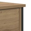 vidaXL Bedside Cabinet 2 pcs Artisan Oak 15.75 x 16.54 x 23.62 in
