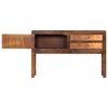 vidaXL Sideboard Brown Solid Mango Wood 46.5 x 11.8 x 29.5 in Sideboard
