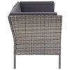 vidaXL Garden Lounge Set Grey