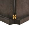 vidaXL Bathroom Countertop Dark Brown 55.1 x 19.7 x (0.8-2.4) " Treated Solid Wood