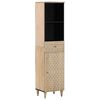vidaXL Bathroom Cabinet Natural wood Solid mango wood, engineered wood