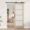 vidaXL Sliding Door ORKDAL Natural 30.71 x 79.53 in