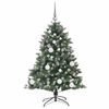 vidaXL Artificial Christmas Tree with 150 LEDs Green 47.24 in
