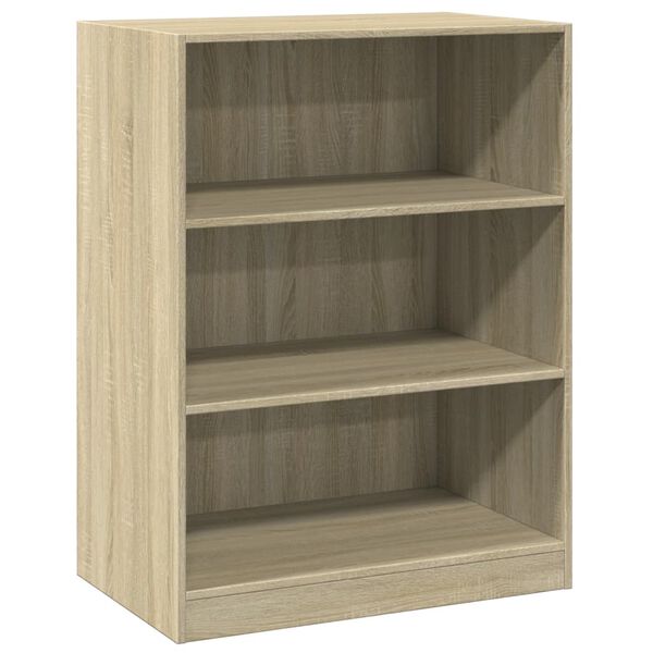 vidaXL Wardrobe Sonoma Oak Engineered Wood 30.3x18.9x40.2 in Wardrobe