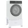 vidaXL Washing Machine Pedestal with Drawer White