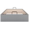 vidaXL Ottoman Bed Frame Light grey
