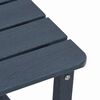 vidaXL Garden Rocking Chair 3 pcs Navy 38 x 38 x 46cm Plastic