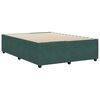vidaXL Bed Frame Dark Green