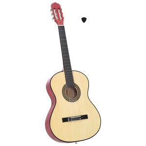 vidaXL Classical Guitar for Beginner 4/4 39" Basswood