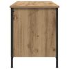 vidaXL TV Cabinet Artisan Oak 39.37 x 15.75 x 19.69 in Engineered Wood