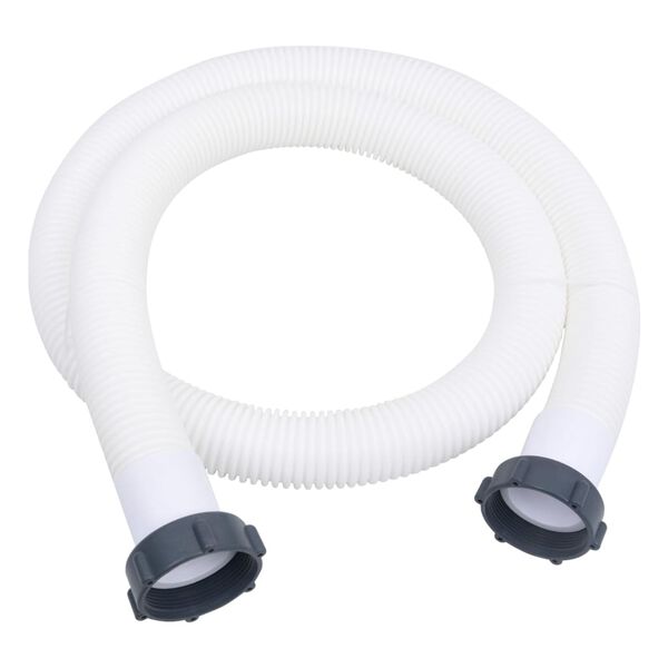 vidaXL Pool Hose White Plastic Pool Hose Other Pool Hoses