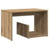 vidaXL Side Table Artisan Oak Engineered Wood Small Accent Table