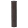 vidaXL Rug Dark brown Bamboo 39.4 x 157.5 in Water-resistant materials
