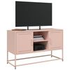 vidaXL TV Cabinet Pink Steel Medium
