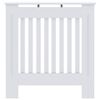 vidaXL MDF Radiator Cover White 30.7"