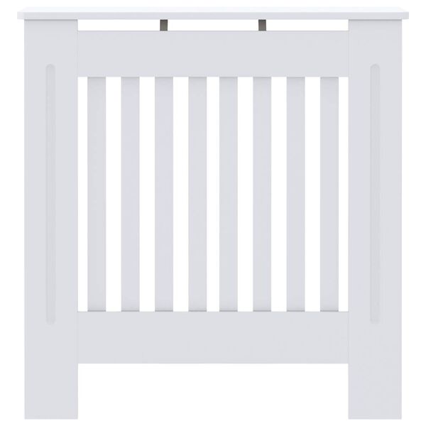vidaXL MDF Radiator Cover White 30.7"