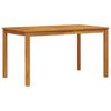 vidaXL Garden Dining Set 5 pcs Brown Solid Acacia Wood