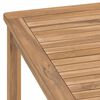 vidaXL Dining Table Warm brown Solid teak wood 70.9 x 35.4 x 30.3 in