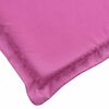 vidaXL Deck Chair Cushion Pink Oxford fabric (100% polyester)