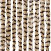 vidaXL Insect Curtain Beige and Brown 35.4x86.6" Chenille