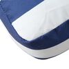 vidaXL Pallet Cushion Blue and White Stripe Oxford fabric (100% polyester)
