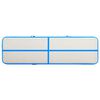 vidaXL Inflatable Gymnastics Mat with Pump 315.0x39.4x5.9" PVC Blue