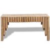 vidaXL Coffee Table Genuine bamboo color High-quality bamboo Small