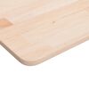 vidaXL Bathroom Countertop 100x60x0.6 " Untreated Solid Wood