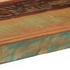 vidaXL Dining Table Multicolour Solid reclaimed wood 43.3x21.7x29.9 in