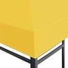 vidaXL Gazebo Top Cover 2.95 oz/ft² 9.8x9.8' Yellow