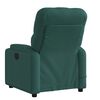 vidaXL Massage Recliner Chair Dark Green