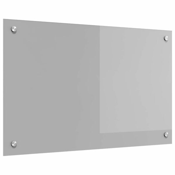 vidaXL Kitchen Backsplash Light grey 31.50 x 19.69 x 0.24 in