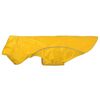 vidaXL Dog Raincoat Yellow Polyester L Water-resistant materials