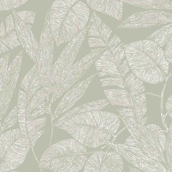 DUTCH WALLCOVERINGS Wallpaper Soft Green Non-woven fabric Standard