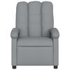 vidaXL Massage Recliner Chair Light grey