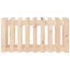 vidaXL Garden Raised Bed Natural Pine Solid Pine Wood Medium