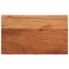 vidaXL Table Top Natural Solid acacia wood 19.7 x 15.7 x 1.5 in