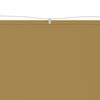 vidaXL Vertical Awning Beige Oxford fabric (100% polyester)