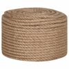 vidaXL Jute Rope 164.0 ' Long 0.55 " Thick