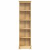 vidaXL Bookcase Honey wood Solid pine wood with a honey wax finish