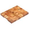 vidaXL Chopping Board 15.7"x11.8"x1.5" Solid Acacia Wood