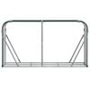 vidaXL Log Holder Green 70.9"x17.7"x39.4" Galvanized Steel