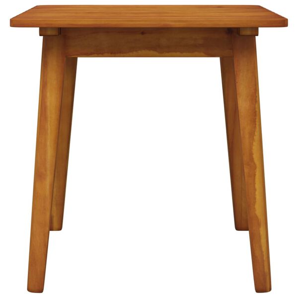 vidaXL Bistro Set Brown Solid acacia wood Medium Collapsible